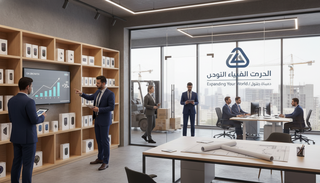 مشروع متوسط الحجم في مرحلة التوسع
